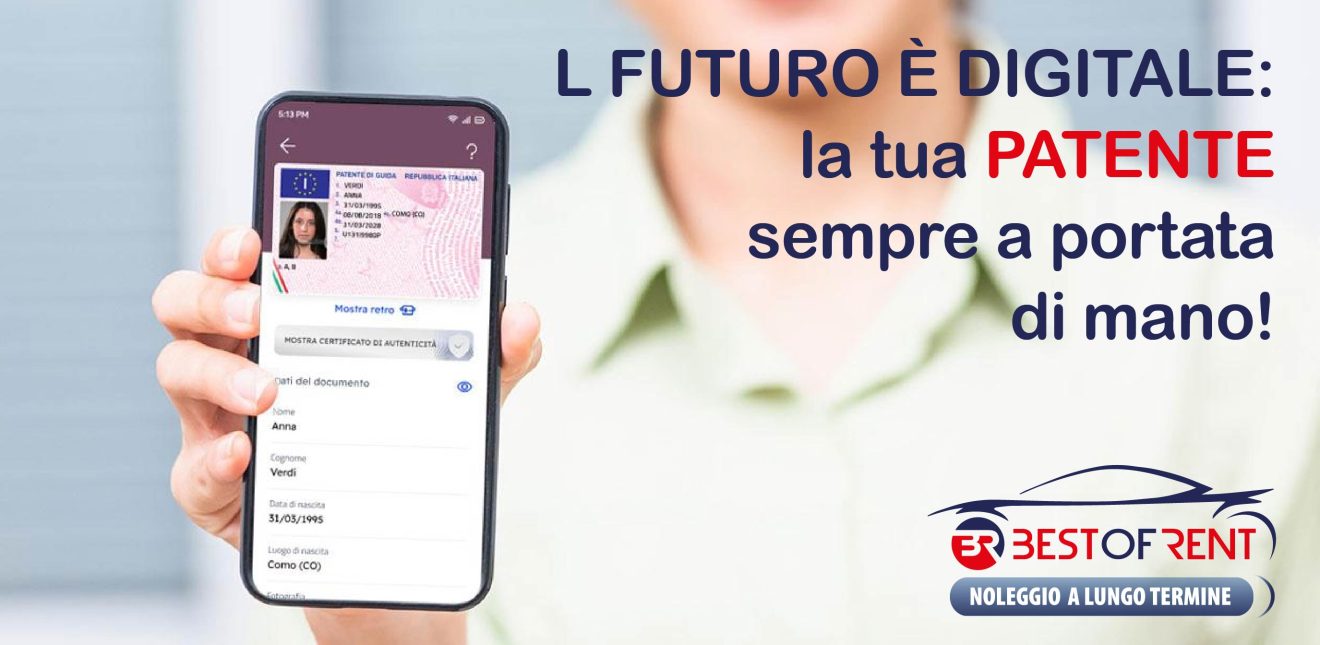 Il futuro è digitale: la tua patente sempre a portata di mano!