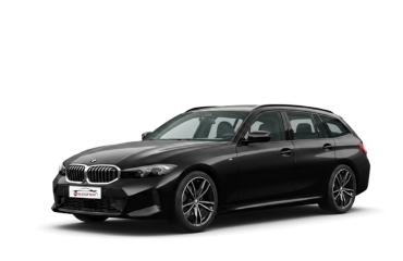 BMW Series 3 | Visione Frontale | Colore Nero Metallizzato
