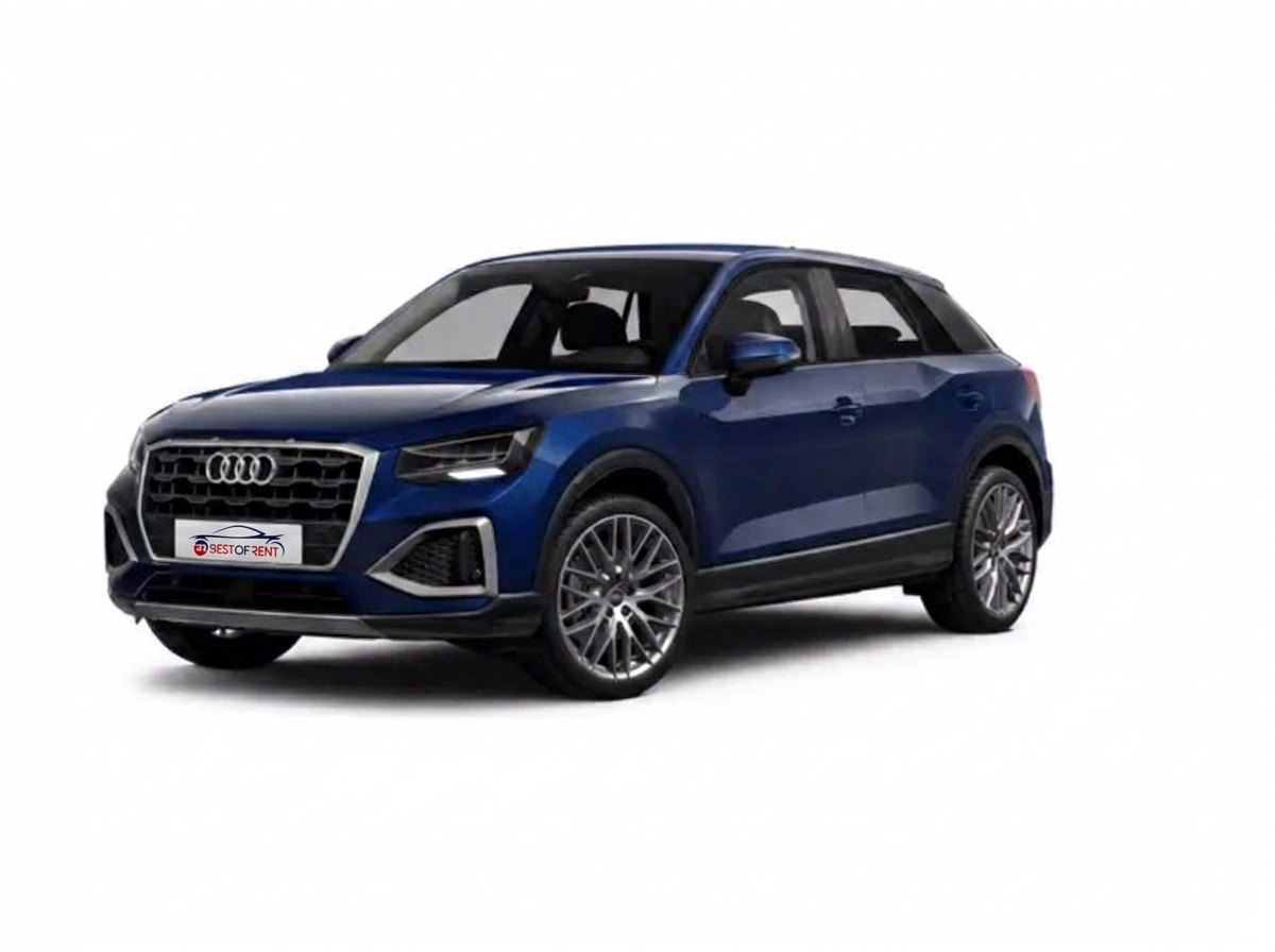Audi Q2 2.0 | Visione Laterale | Colore Deep Blue