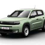 Fiat Grande Panda | Visione Frontale | Colore Verde Te