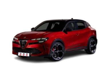Alfa Romeo Junior 1.2 145 CV Hybrid EDCT6, Colore Rosso, Visione Laterale