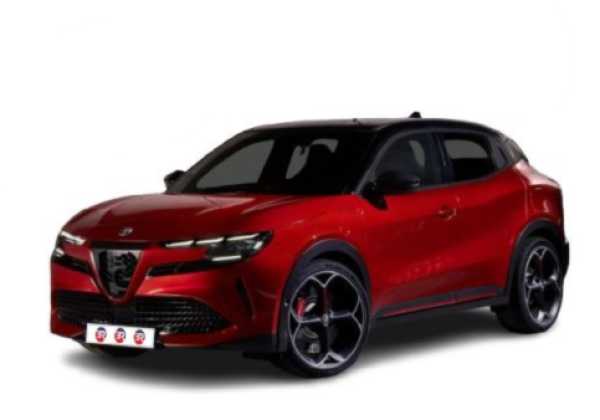 Alfa Romeo Junior 1.2 145 CV Hybrid EDCT6, Colore Rosso, Visione Laterale