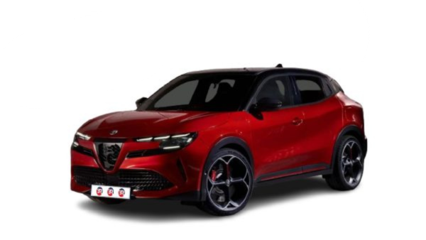 Alfa Romeo Junior 1.2 145 CV Hybrid EDCT6, Colore Rosso, Visione Laterale