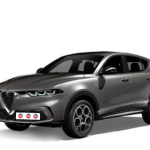 Alfa Romeo Tonale | Colore Grigio metallizzato | Visione laterale