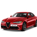 Alfa Romeo Giulia | Visione Frontale | Colore Rosso Metallizzato
