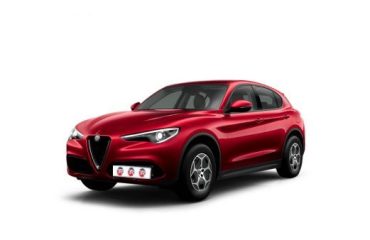 Alfa Romeo Stelvio 2.2 TD 210 CV Sprint AT8 Q4; Visione laterale; Colore Rosso