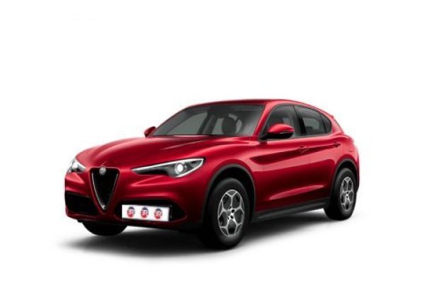 Alfa Romeo Stelvio 2.2 TD 210 CV Sprint AT8 Q4; Visione laterale; Colore Rosso