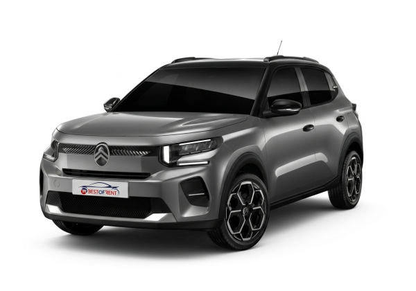 Citroën C3 Hybrid 110 CV Automatico Max | Visione Frontale | Colore Grigio Metallizzato