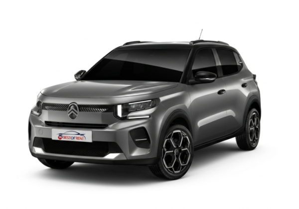 Citroën C3 Hybrid 110 CV Automatico Max | Visione Frontale | Colore Grigio Metallizzato