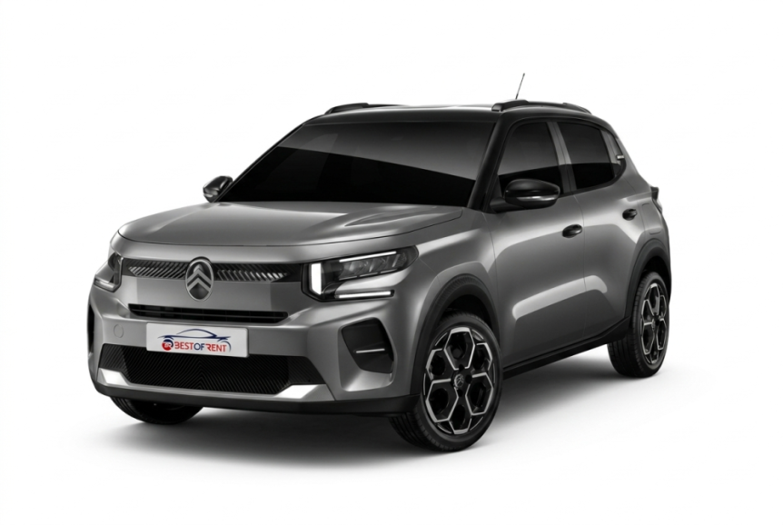 Citroën C3 Hybrid 110 CV Automatico Max Citroën C3 Hybrid 110 CV Automatico Max | Visione Frontale | Colore Grigio Metallizzato