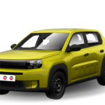 Fiat Grande Panda Benzina | Colore Giallo Limone | Visione Laterale