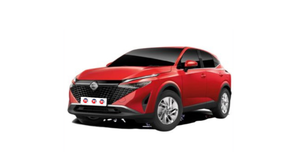 Nissan Qashqai 1.3 MHEV 158 Acenta Xtronic | Visione Laterale | Colore Rosso