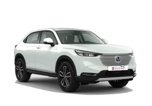 Honda HR V 1.5 I MIND HEV Elegance CVT - Visione laterale - Colore Bianco Perlato