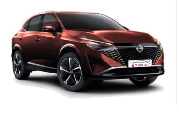 Nissan Qashqai 1.5 HEV e-Power N-Connecta Nissan Qashqai 1.5 HEV e-Power N-connecta - Visione Laterale - Colore Bordeaux