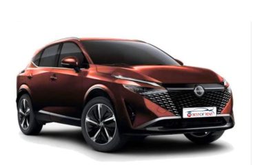 Nissan Qashqai 1.5 HEV e-Power N-connecta - Visione Laterale - Colore Bordeaux