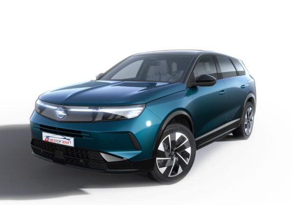 Opel Grandland Hybrid 145CV EDCT GS - Visione laterale - Colore Petrolio