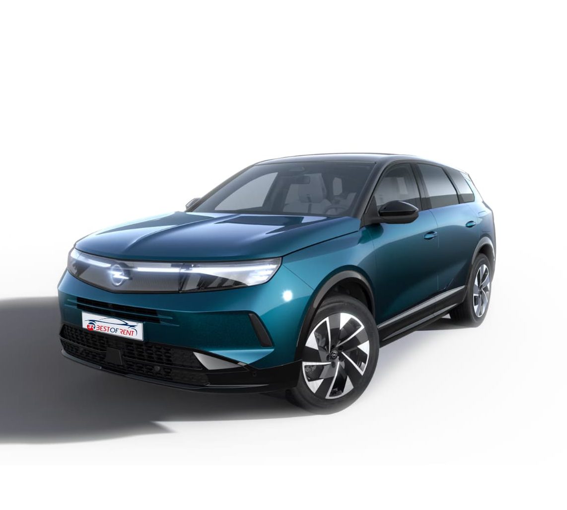 Opel Grandland Hybrid 145cv EDCT GS Opel Grandland Hybrid 145CV EDCT GS - Visione laterale - Colore Petrolio