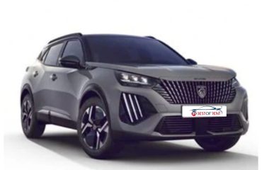 Peugeot 2008 PureTech 130 EAT8 Allure S:S Peugeot 2008 PureTech 130 EAT8 Allure S/S - Visione Frontale - Colore Grigio Metallizzato