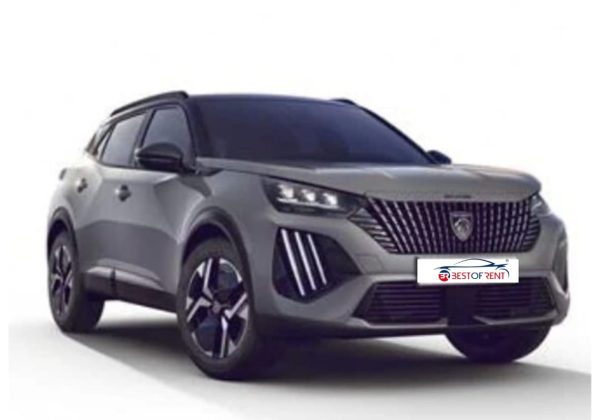 Peugeot 2008 PureTech 130 EAT8 Allure S/S - Visione Frontale - Colore Grigio Metallizzato