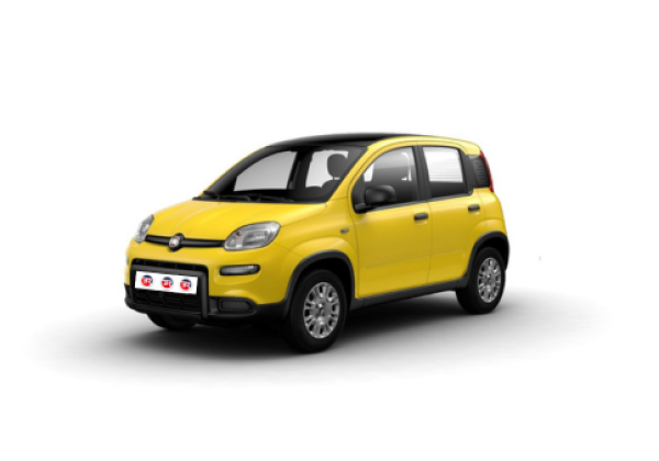 Fiat Pandina | Colore Giallo | Visione Laterale