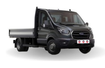Ford Transit Allestito Ford Transit Allestito 350 L3 Trend | Visione Laterale | Colore Grigio Scuro