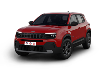 Jeep Avenger 1.2 MHEV e-Hybrid Turbo Altitude Sport | Visione Frontale | Colore Rosso