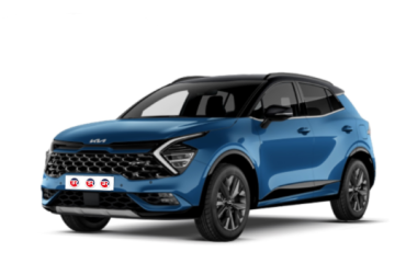 KIA Sportage 1.6 CRDi MHEV DCT7 Business | Colore Blu | Visione Laterale