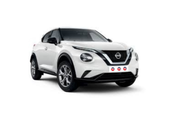 Nissan Juke 1.0 DIG-T N-Connecta | Colore Bianco | Visione Frontale