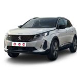 Peugeot 3008 Hybrid 145 Allure e-DCS 6 | Colore Grigio Metallizzato | Visione Frontale