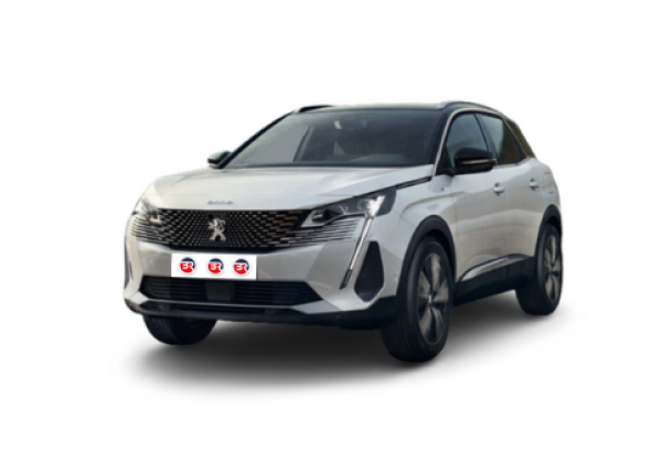 Peugeot 3008 Hybrid 145 Allure e-DCS 6 N1 | Colore Grigio Metallizzato | Visione Frontale