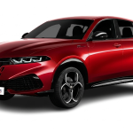 Alfa Romeo Tonale Plug-In | Visione Laterale | Colore Rosso Metallizzato