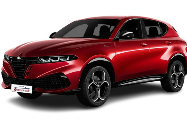 Alfa Romeo Tonale | Visione Laterale | Colore Rosso Metallizzato