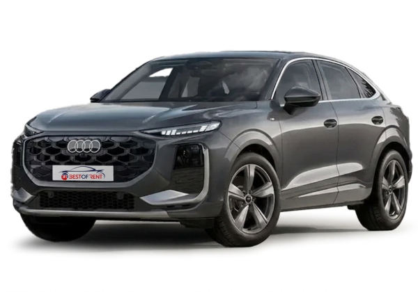 Audi Q3 Sportback | Visione Frontale | Colore Nero Metallizzato