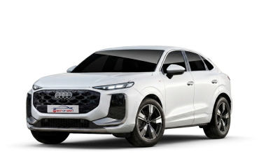 Audi Q3 Sportback TFSI | Visione Frontale | Bianco Metallizzato