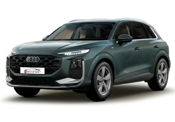 Audi Q3 TFSI 110kW S tronic Business Advanced| Visione Frontale | Colore Verde Disctrict