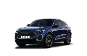 Audi Q5 Sportback | Visione Laterale | Colore Blu Metallizzato