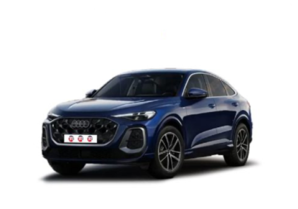 Audi Q5 Sportback | Visione Laterale | Colore Blu Metallizzato