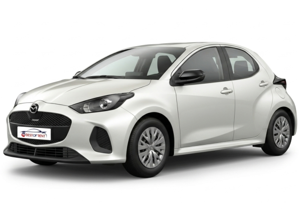 Mazda 2 1.5 | Visione Laterale | Colore Grigio Metallizzato