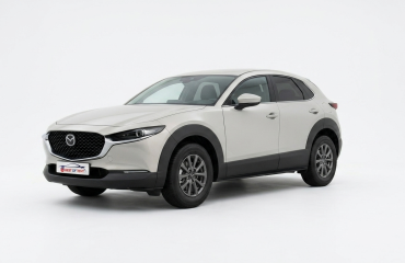 Mazda CX30 2.5 m-hybrid Prime Line 2wd 140CV 6 mt | Visione Laterale | Bianco Metallizzato