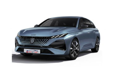 Peugeot 308 SW Allure BlueHDi 130 EAT8 S&S aut. | Visione Frontale | Colore Blu Avatar Metallizzato