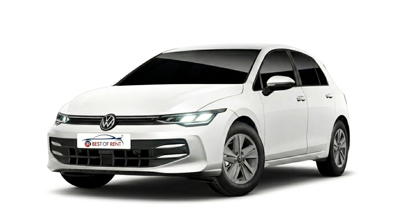 Volkswagen Golf 2.0 TDi SCR 110 kW Edition Plus DSG | Visione Frontale | Colore Bianco Metallizzato