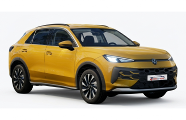 Volkswagen T-Roc | Visione Laterale | Colore Giallo Curcuma Metallizzato