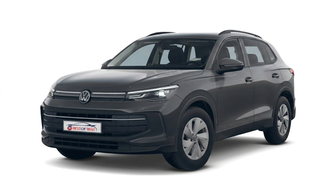 Volkswagen Tiguan | Visione Frontale | Grigio Delfino Metallizzato