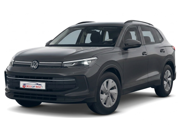 Volkswagen Tiguan | Visione Frontale | Grigio Delfino Metallizzato