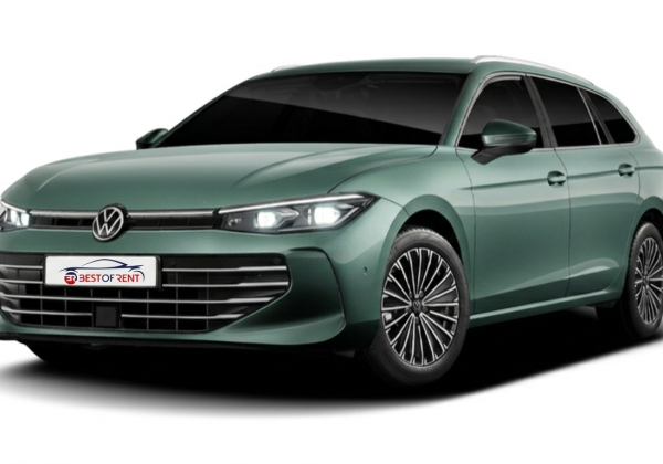 Volkswagen Passat | Visione Frontale | Verde Cipresso Metallizzato