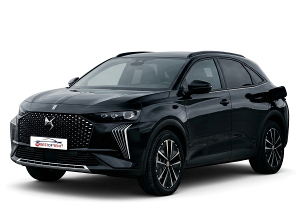 DS 7 E-Tense | Visione Laterale | Colore Nero Profondo Metallizzato