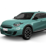Fiat 600 Icon | Visione Laterale | Colore Verde Mare d'Italia