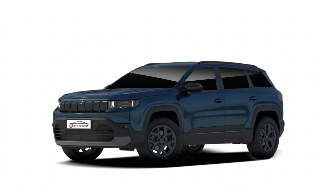 Jeep Compass 1.2 Turbo | Visione Frontale | Colore Granite Crystal