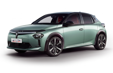 Lancia Y4 | Visione Laterale | Colore Verde Salvia Metallizzato