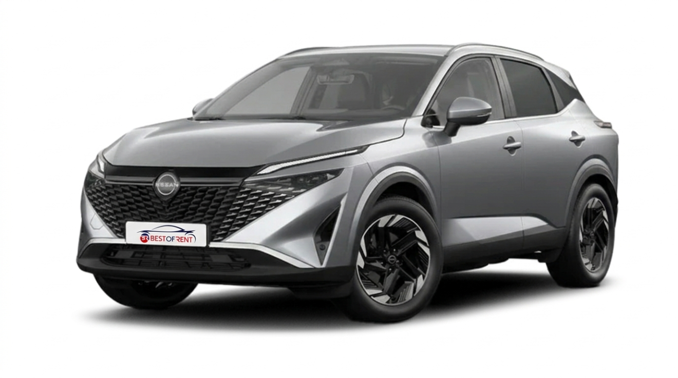 Nissan Qashqai 1.5 HEV E-Power N-Connecta | Visione frontale | Colore Grigio Metallizzato